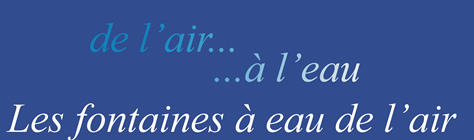 fabriquer une eau pure &agrave; partir de l'air